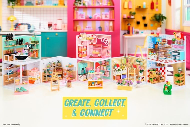 MGA's Miniverse, Make It Mini, Hello Kitty, Sanrio Playset, set de joaca