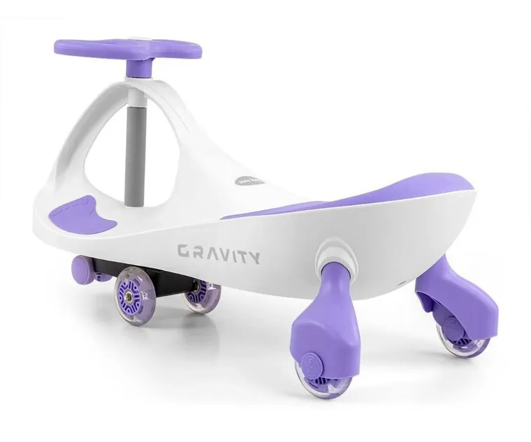 Milly Mally, Gravity, masinuta gravitationala fara pedale, alb-violet