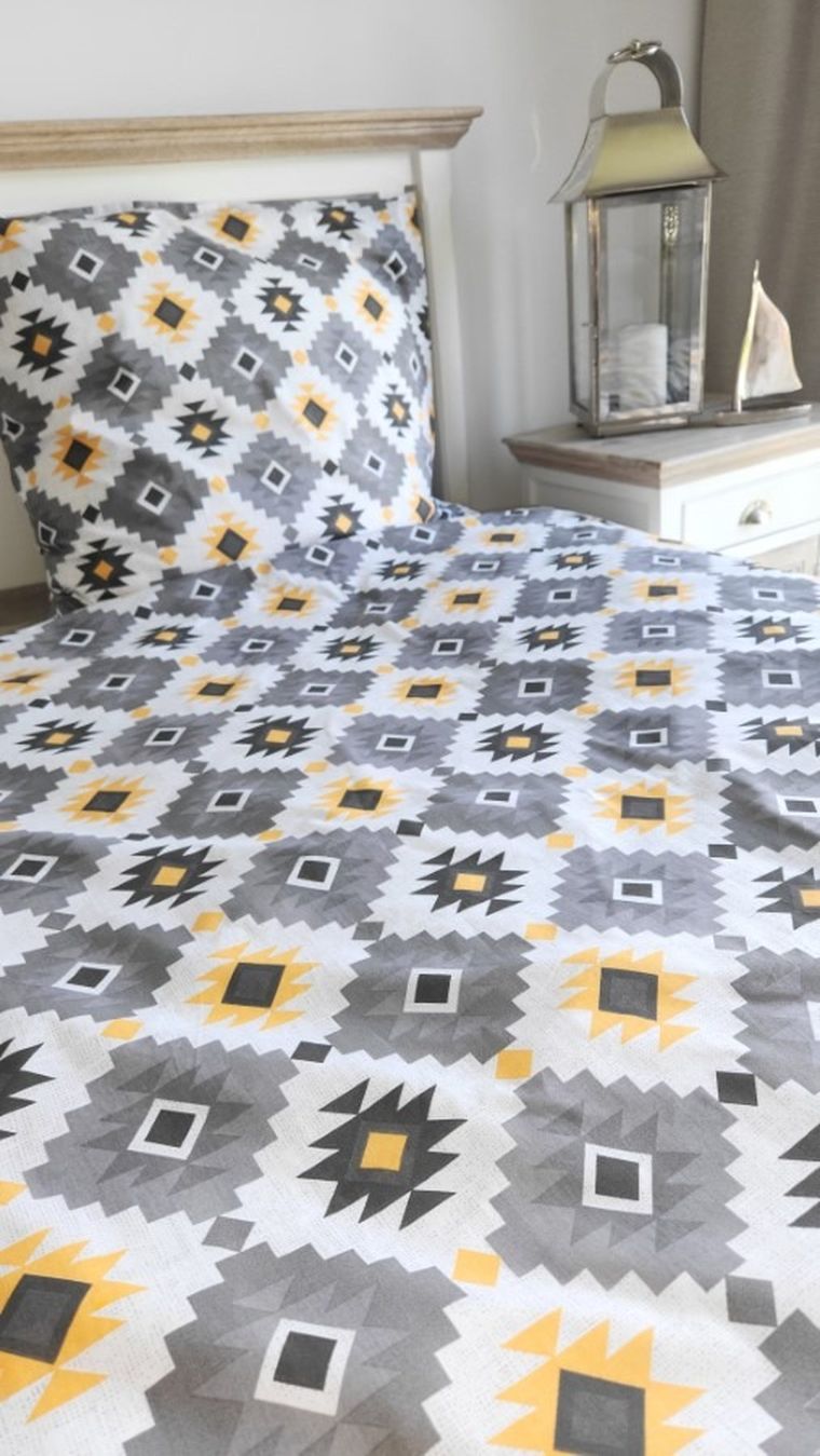 MimiNu, Loft, set lenjerie de pat single, 140-200 + 70-80 cm