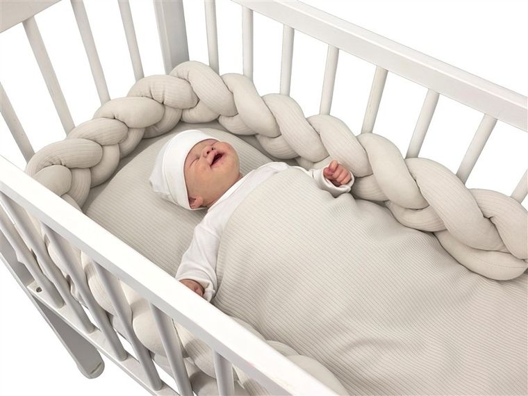 MimiNu, Soft, paturica - sistem de infasat pentru bebelusi, interlock, TOG 2-2.5, bej
