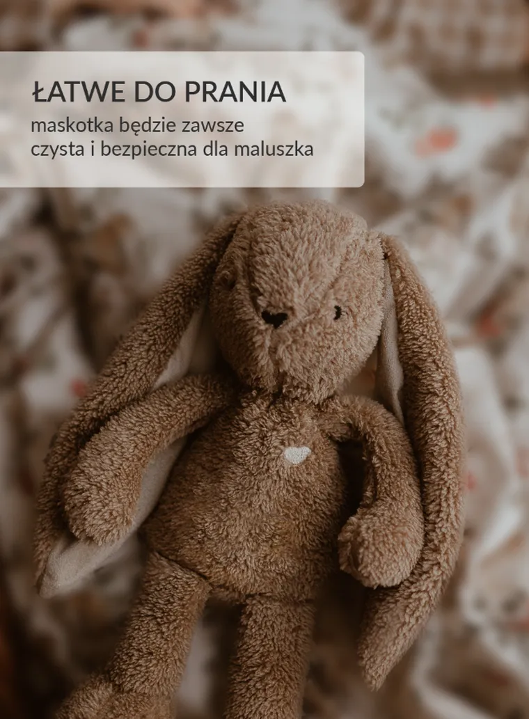 MyHummy (Szumisie), Iepuras 5 in 1 cu pernuta termica din grau, 30 cm, maro