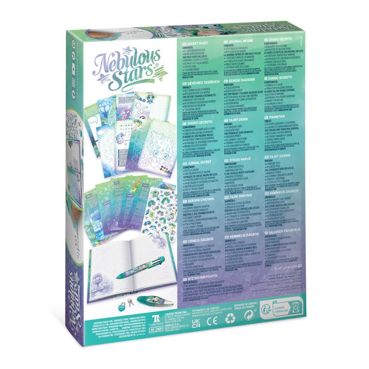 Nebulous Stars, Marinia, jurnal cu lacatel si aplicator de modele