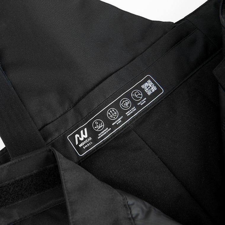 Pantaloni de schi impermeabili cu bretele unisex NOWEAR