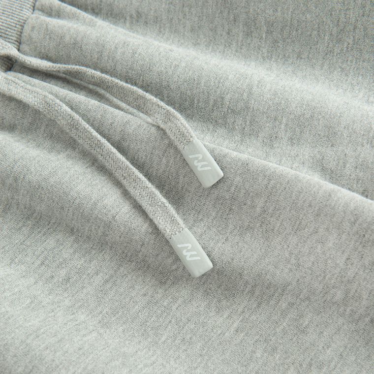 Pantaloni de trening gri cu croiala larga wide oversize NOWEAR