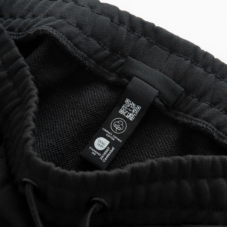 Pantaloni de trening regular negri NOWEAR