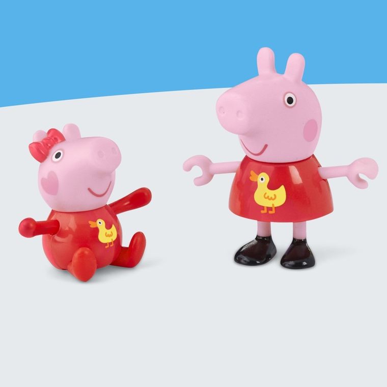 Peppa Pig, Peppa & Evie's Park Fun, figurine si accesorii