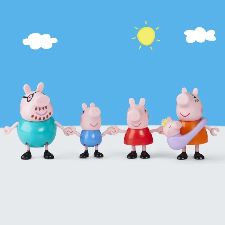 Peppa Pig, Peppa Family, set de 5 figurine