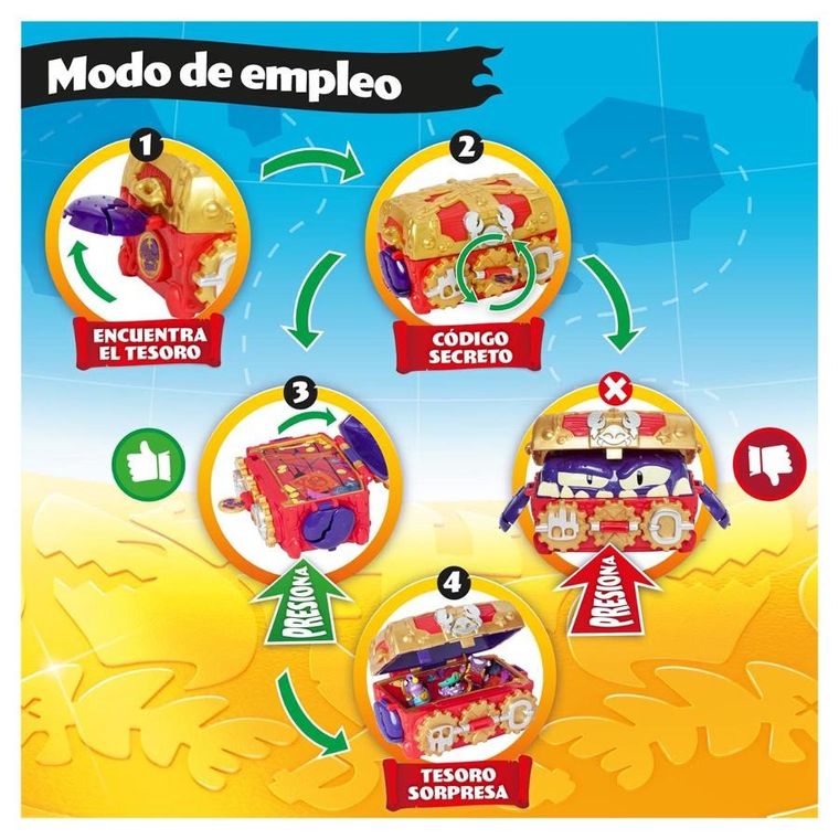 Piratix, Monster Treasure, figurina