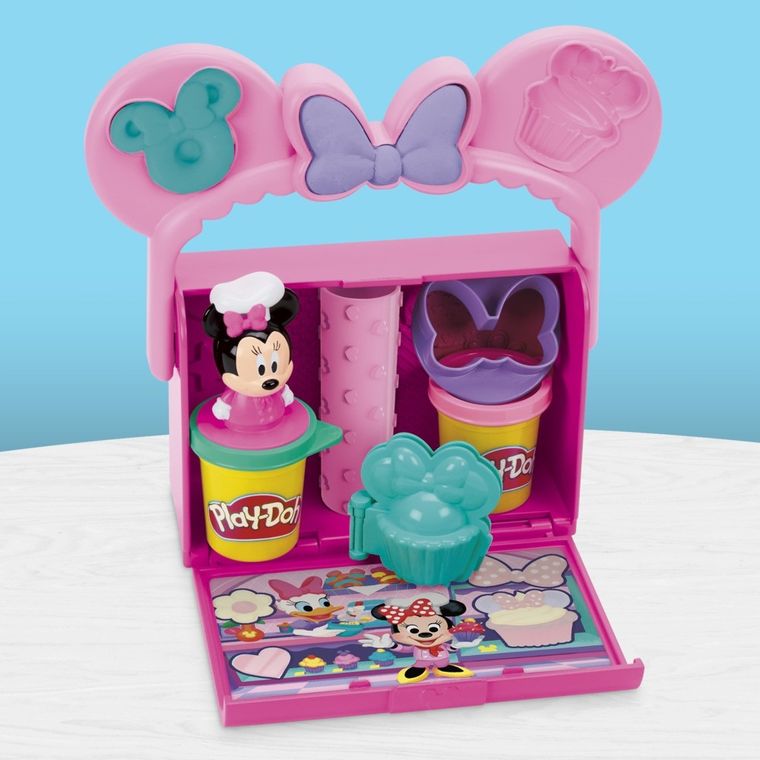 Play-Doh, Disney Jr, Minnie on-the-go Bakery, set creativ