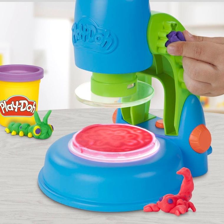 Play-Doh, Light & Look Microscope, set creativ