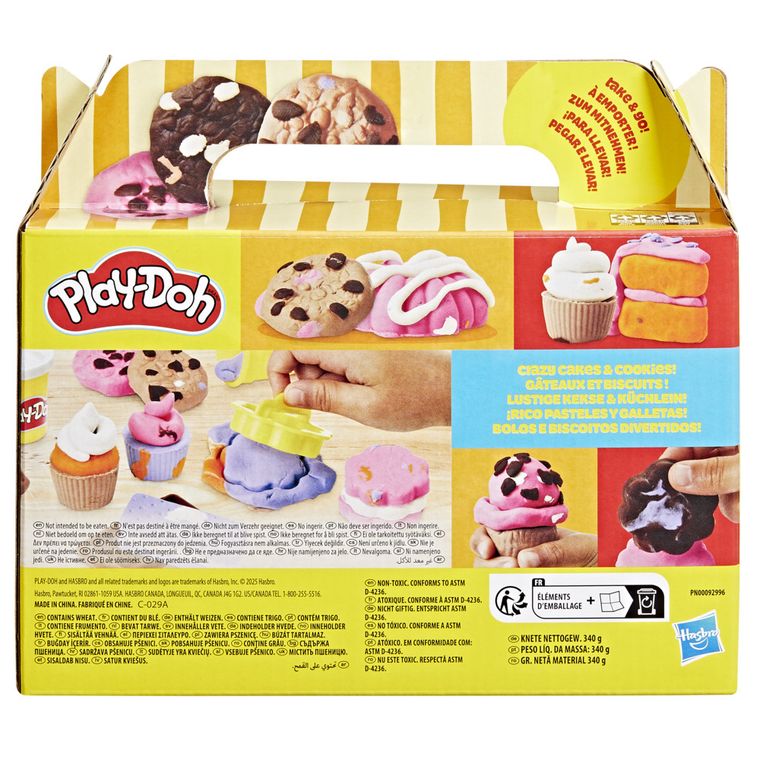 Play-Doh, Mici bunatati de la cofetarie, set creativ