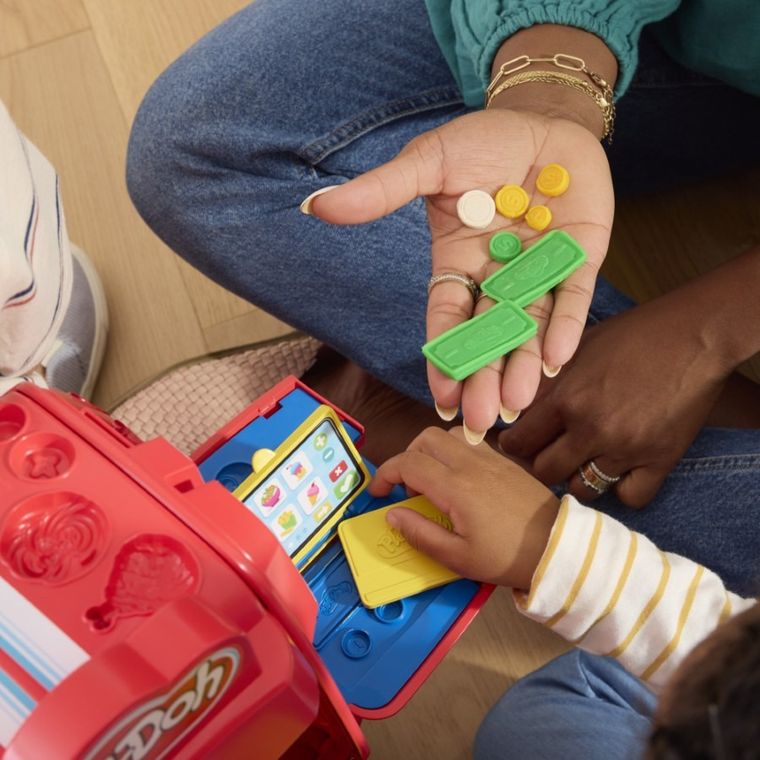 Play-Doh, Pizza delivery scooter, set creativ cu plastilina