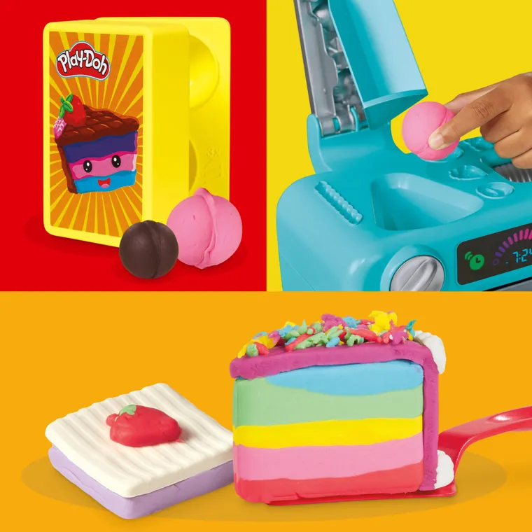 Play-Doh, Super Slice Cake Playset, set creativ