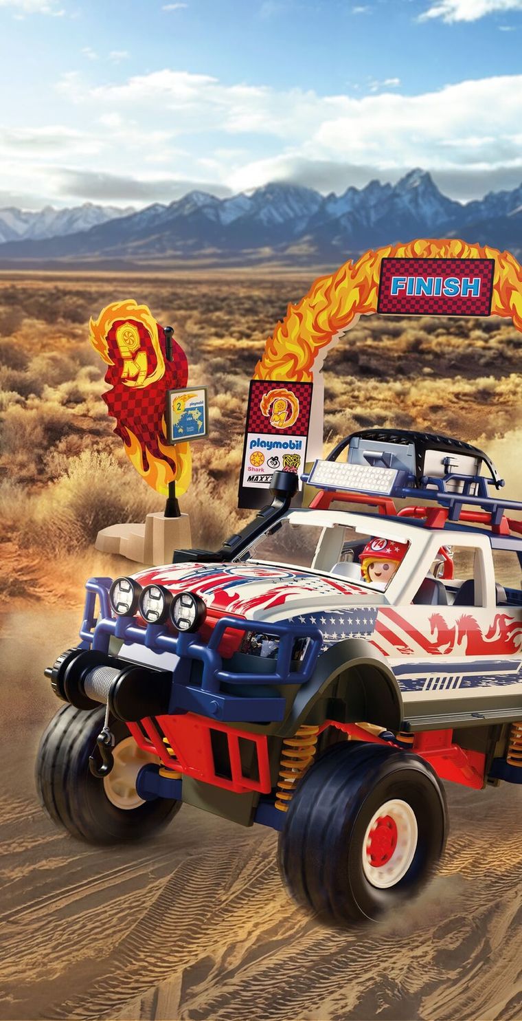 Playmobil, Cars, Camion de teren, 72061