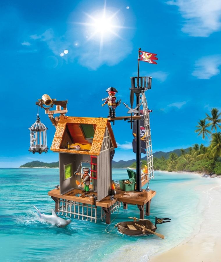 Playmobil, Pirates, Port de pirati cu inchisoare, 71792