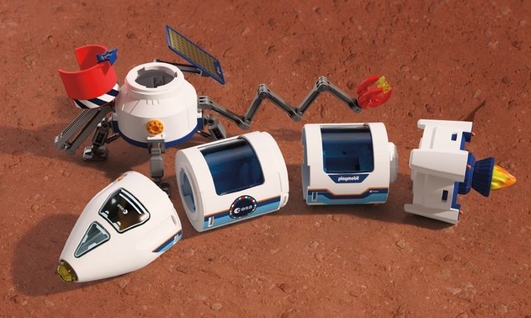 Playmobil, Space, Racheta de cercetare ESA pentru Marte, 72011