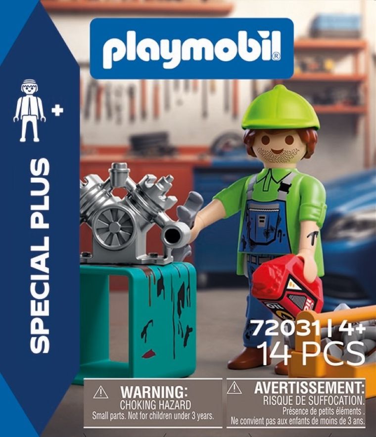 Playmobil, Special Plus, Mecanic, 72031