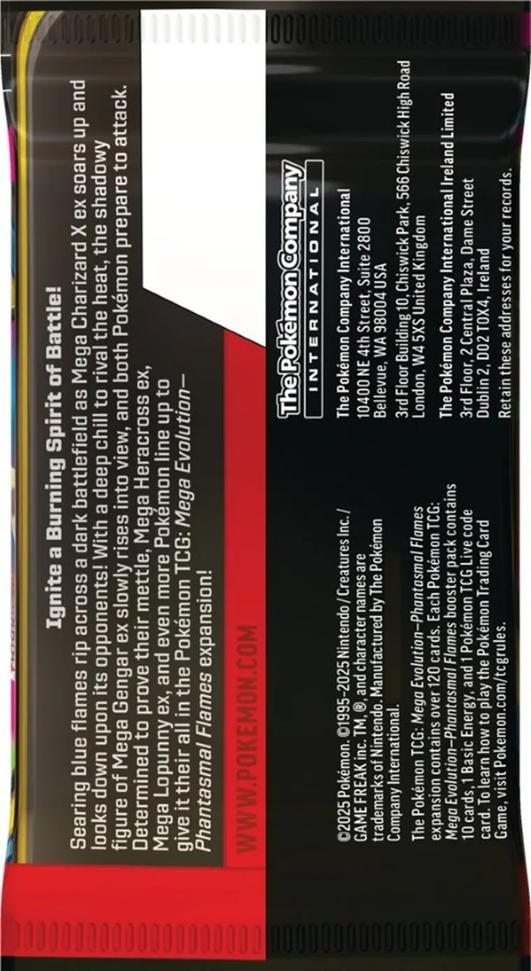 Pokemon TCG: Mega Evolution, Phantasmal Flames, Blaziken/Hydrapple, Premium Checklane Blister, joc de carti, add-on