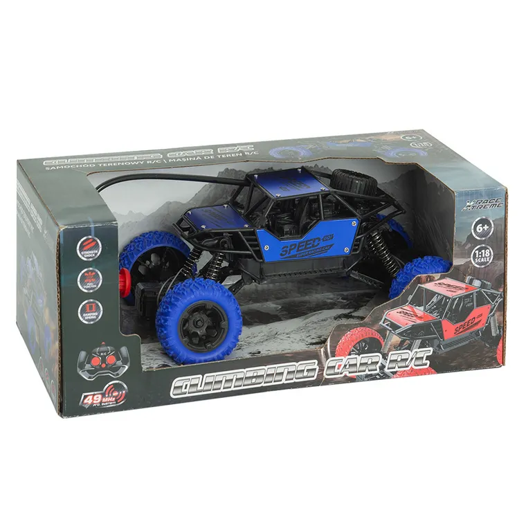 Race Xtreme, Climbing Car, masinuta de teren cataratoare cu telecomanda, 1:18