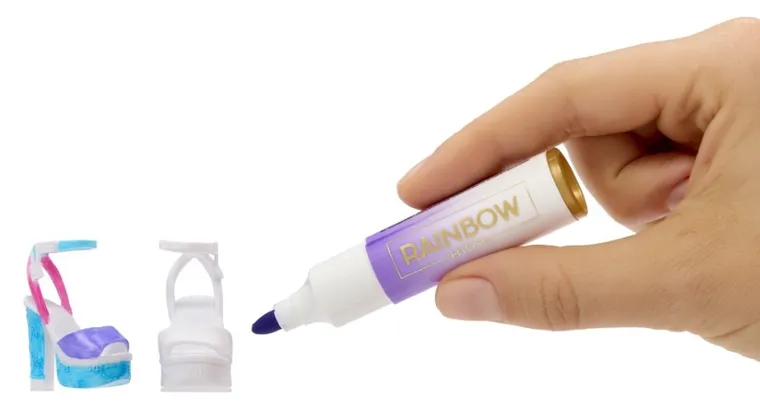 Rainbow High, Air Brush & Create, papusa fashion, Grey Eyes