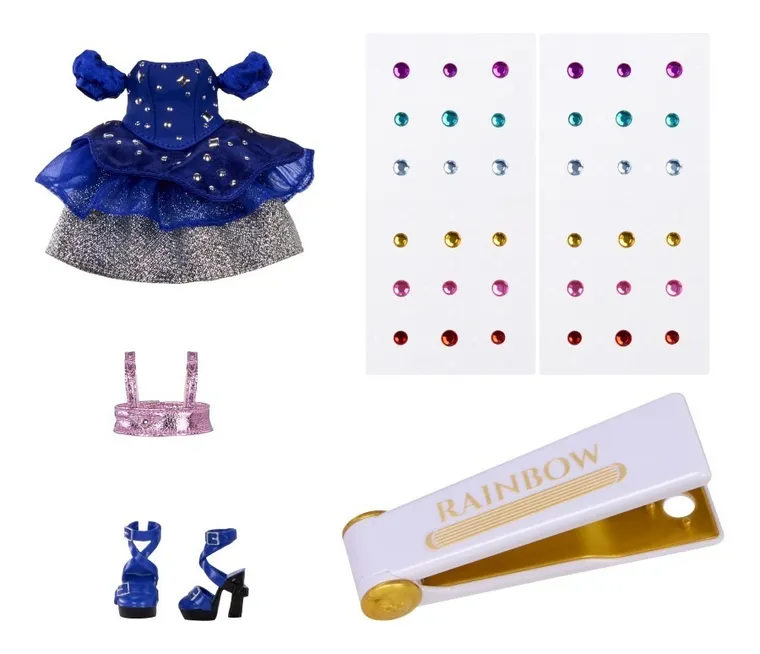 Rainbow High, Be Dazzling, Genevieve Bleue, papusa fashion