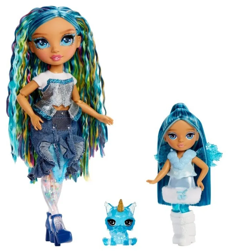 Rainbow High, Littles Fantasy Fairies, Sapphire, papusa fashion