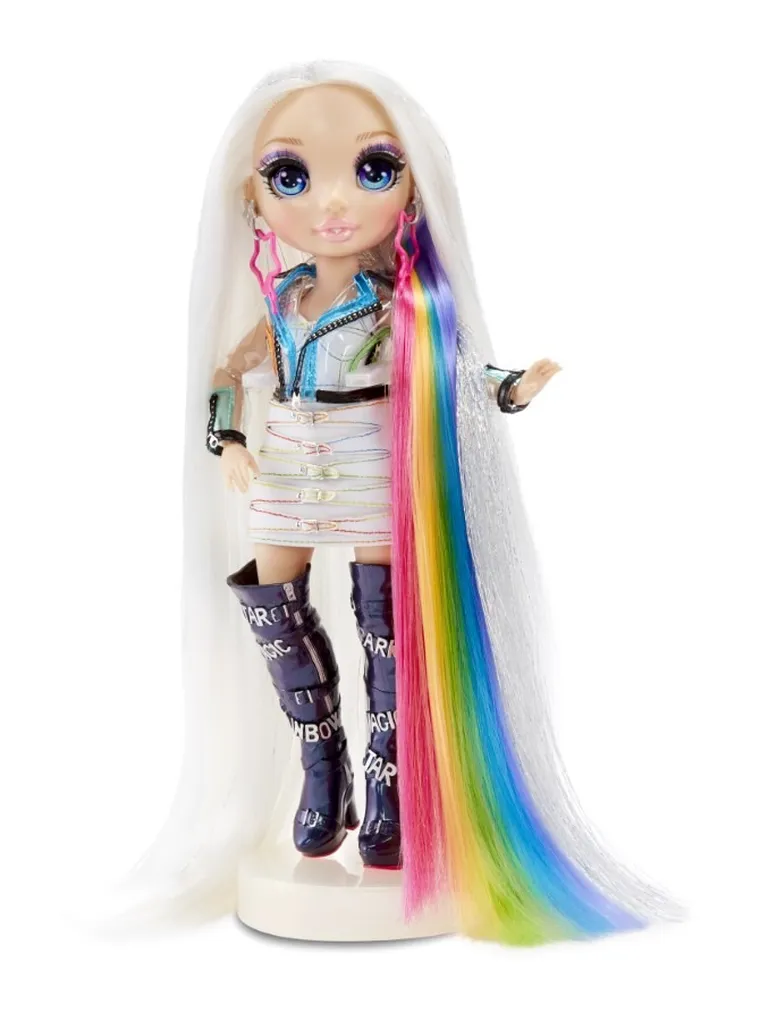 Rainbow High, Salon de coafura, set papusa cu accesorii