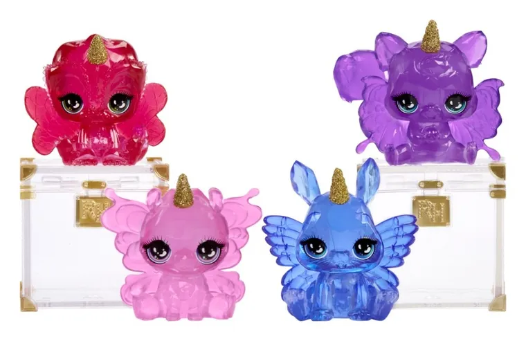 Rainbow High, Shimmers with Slime, Bella, papusa fashion cu plastilina