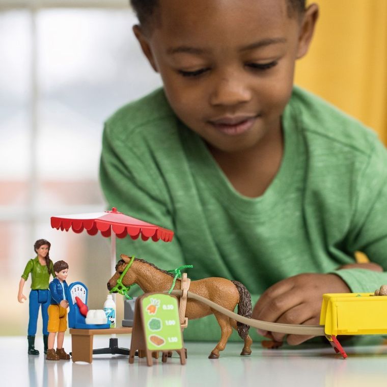 Schleich, Farm World, Ferma mobila, set, 42528