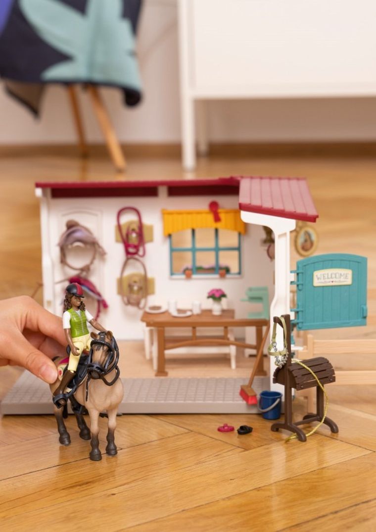 Schleich, Horse Club, Camera grajdarului, set, 42591