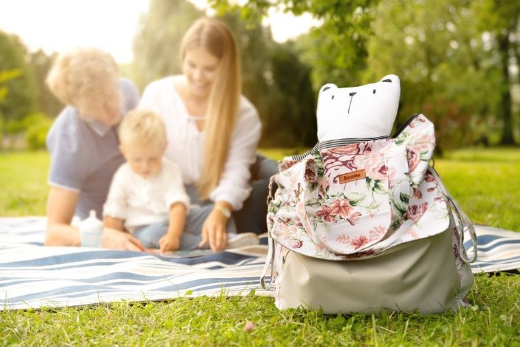 Sensillo, Jungla, geanta pentru carucior, verde