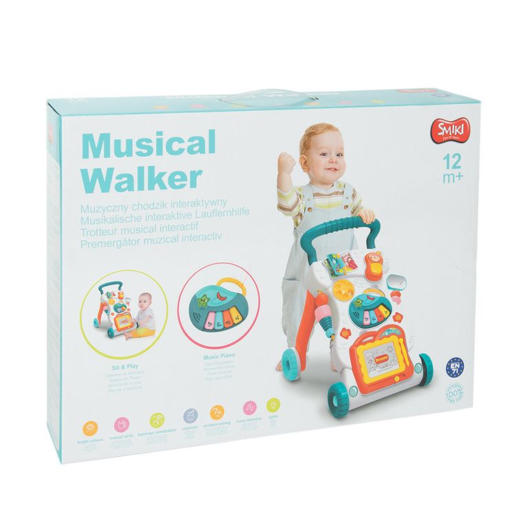 Smiki, Antemergator muzical, jucarie interactiva