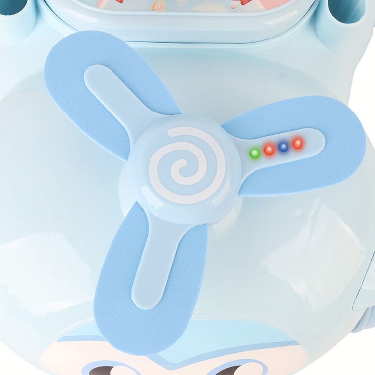 Smiki, Interactive Baby Walker, antemergator, avionas, albastru