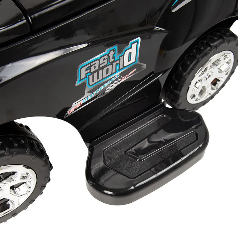 Smiki, Masinuta fara pedale cu maner, negru