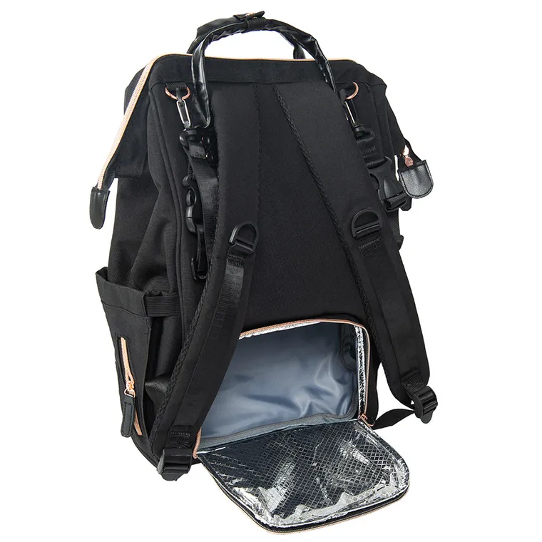 Smiki, rucsac pentru carucior, negru