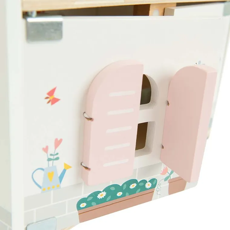 Smiki, Zookabee, casuta din lemn pentru papusi, 9 elemente