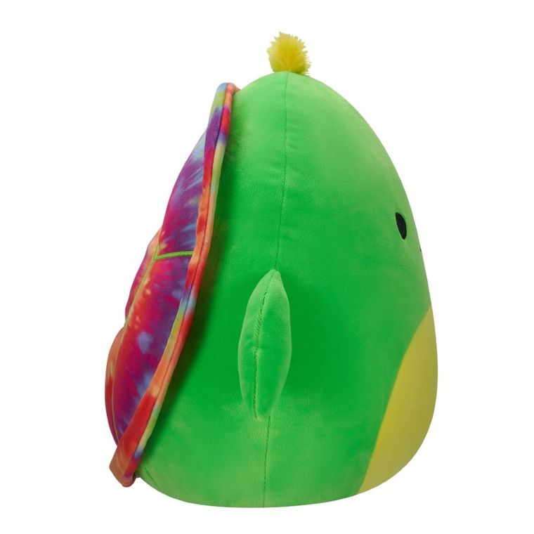 Squishmallows, Lars, Neon Green Turtle, jucarie de plus, 30 cm
