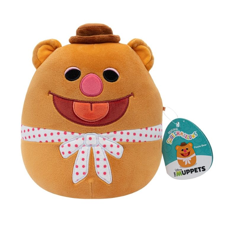 Squishmallows, Muppety, Fozzie, jucarie de plus, 20 cm