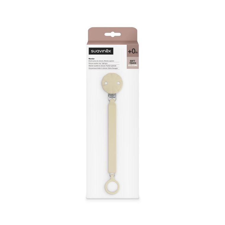 Suvainex, Wonder, clema pentru suzeta, din silicon, crema