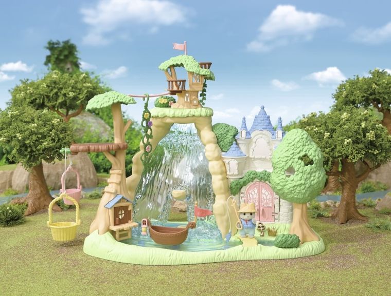 Sylvanian Families, Secret Forest, Insula cu cascada, 5761