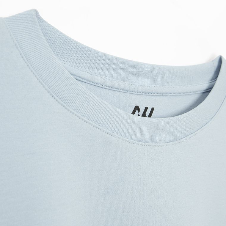 Tricou basic cu croiala scurta NOWEAR