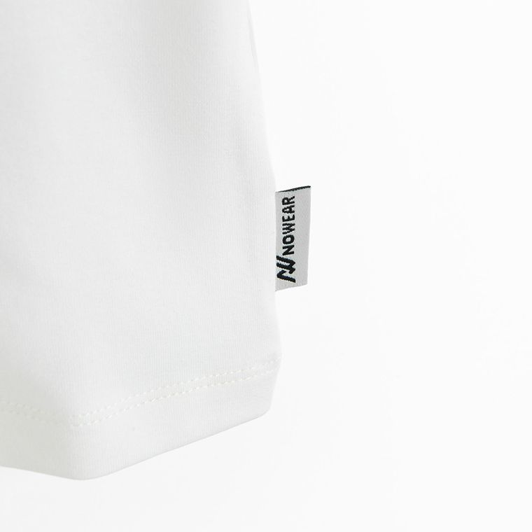 Tricou cu imprimeu si croiala slim NOWEAR