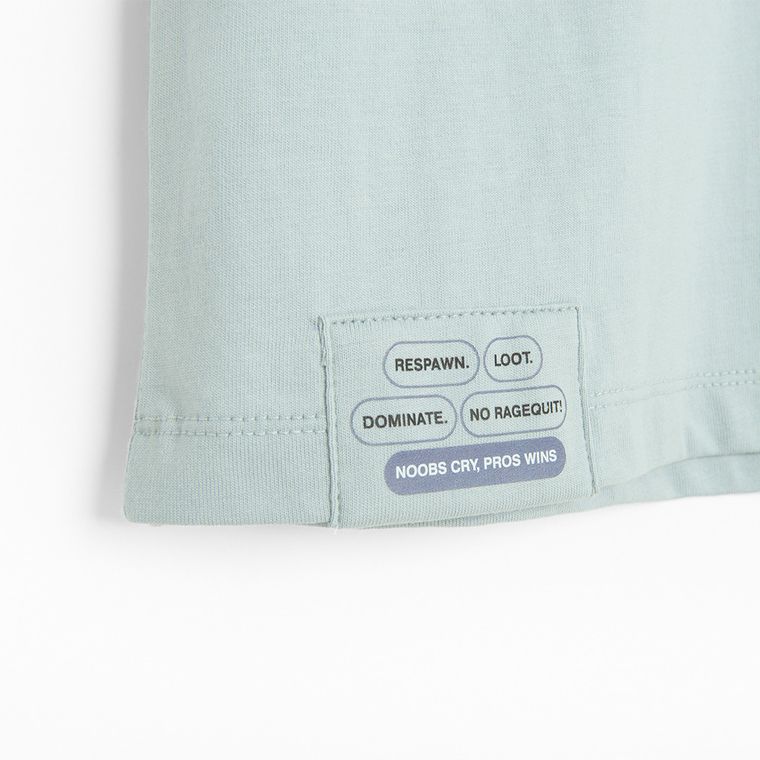 Tricou din bumbac cu croiala loose NOWEAR