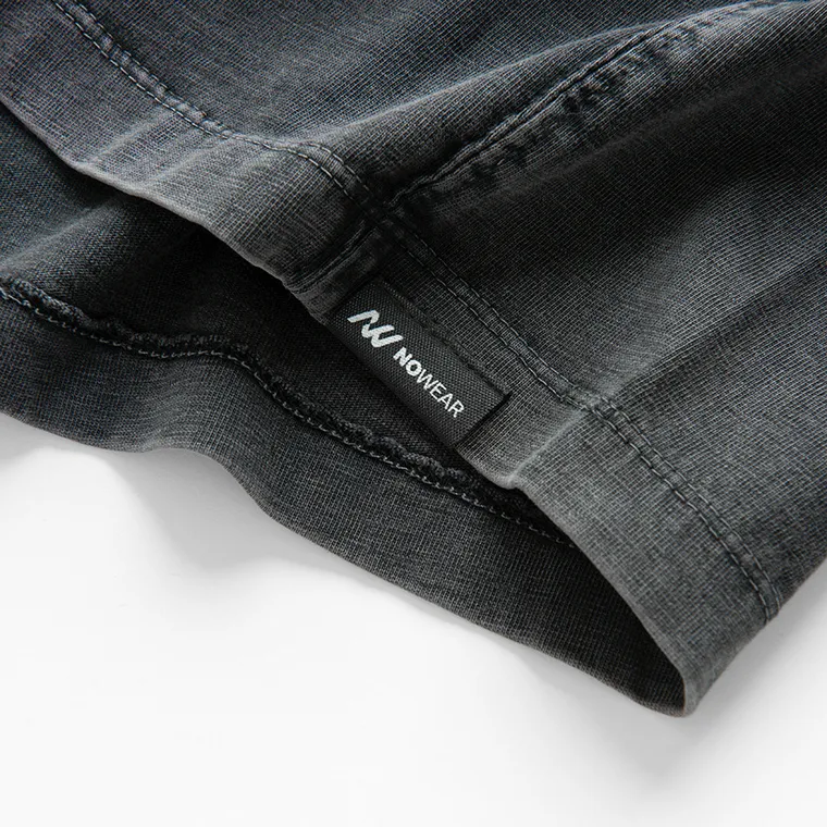 Tricou oversize din bumbac pieptanat NOWEAR