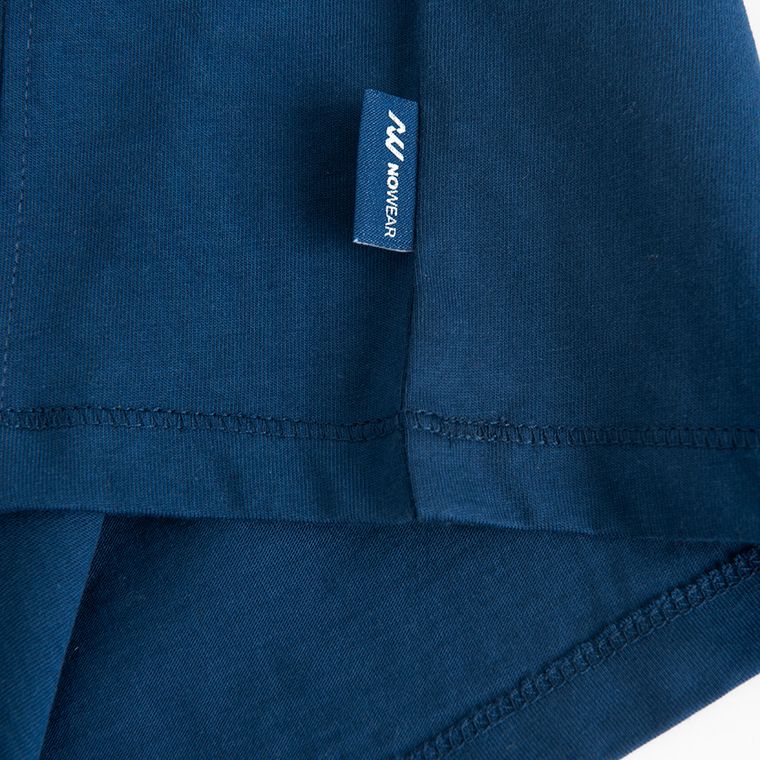 Tricou oversize din bumbac pieptanat NOWEAR