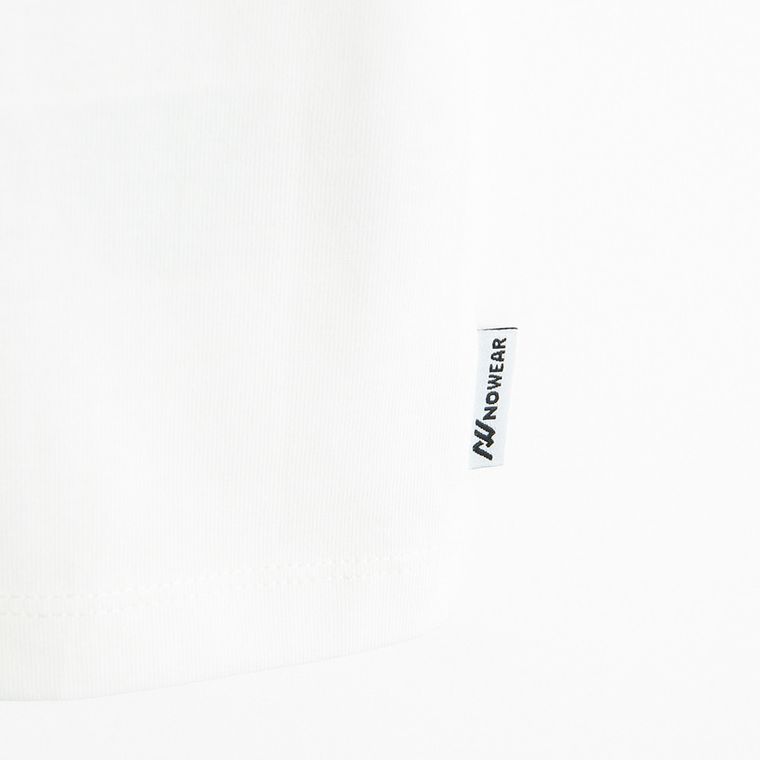 Tricou oversize din bumbac pieptanat NOWEAR