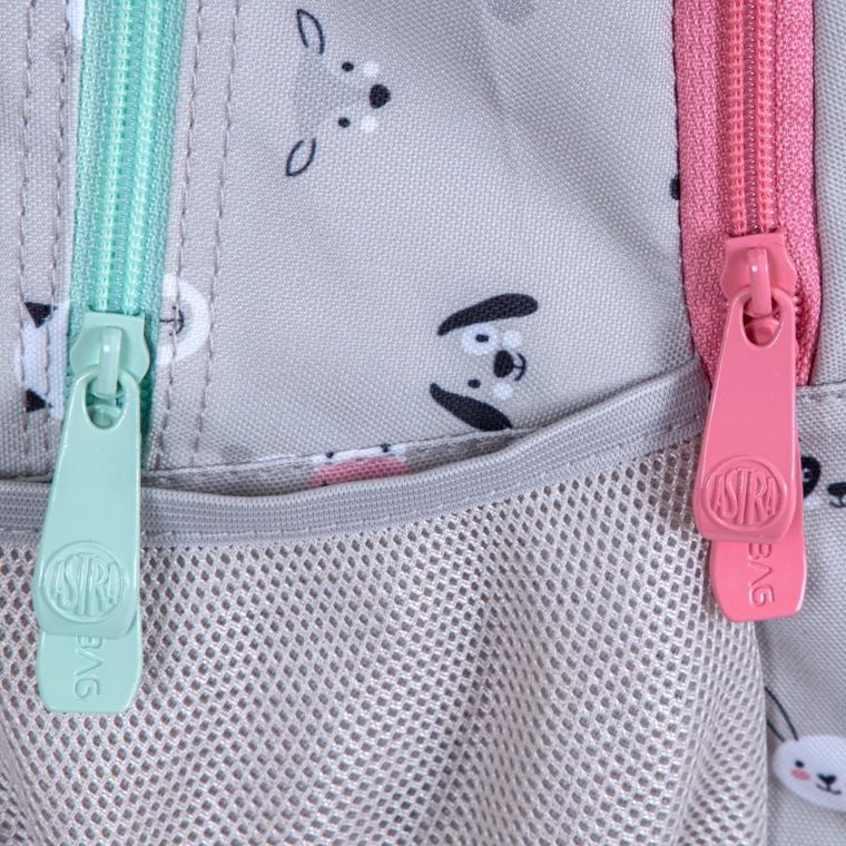 Astrabag, rucsac pentru scoala, cu 3 compartimente, Kitty The Cute