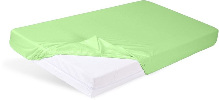 BabyMatex, cearceaf cu elastic jersey, 70-140 cm, verde