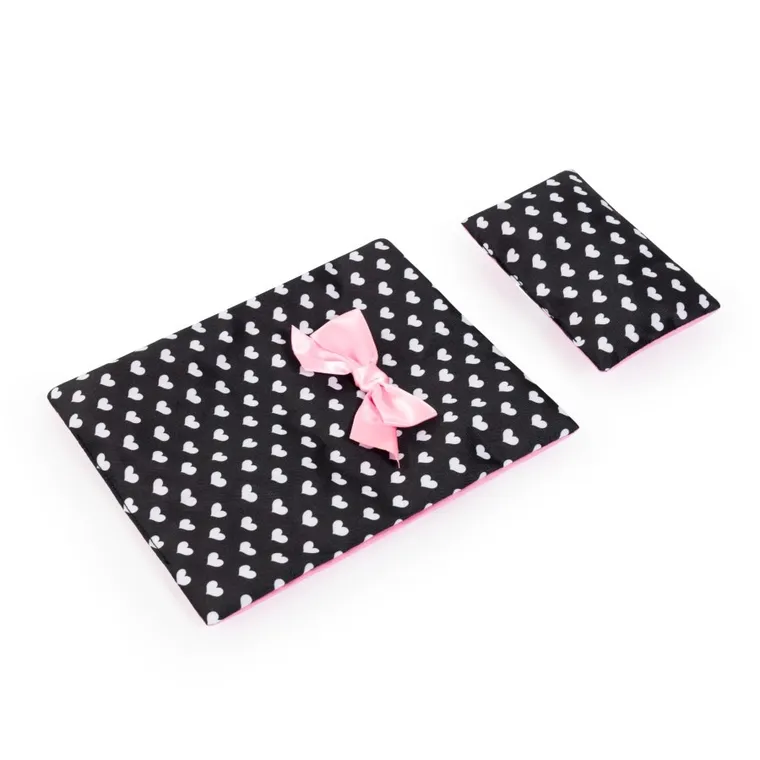 Bayer Design, Multi Bed, patut pentru papusi, negru-roz