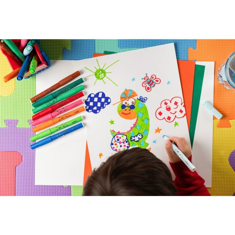 Bic, Kids, Visacolor XL, carioci, 8 culori